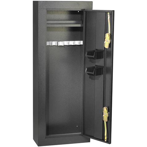 8-gun steel safe cabinet|8 Gun Security Cabinet – Ready.